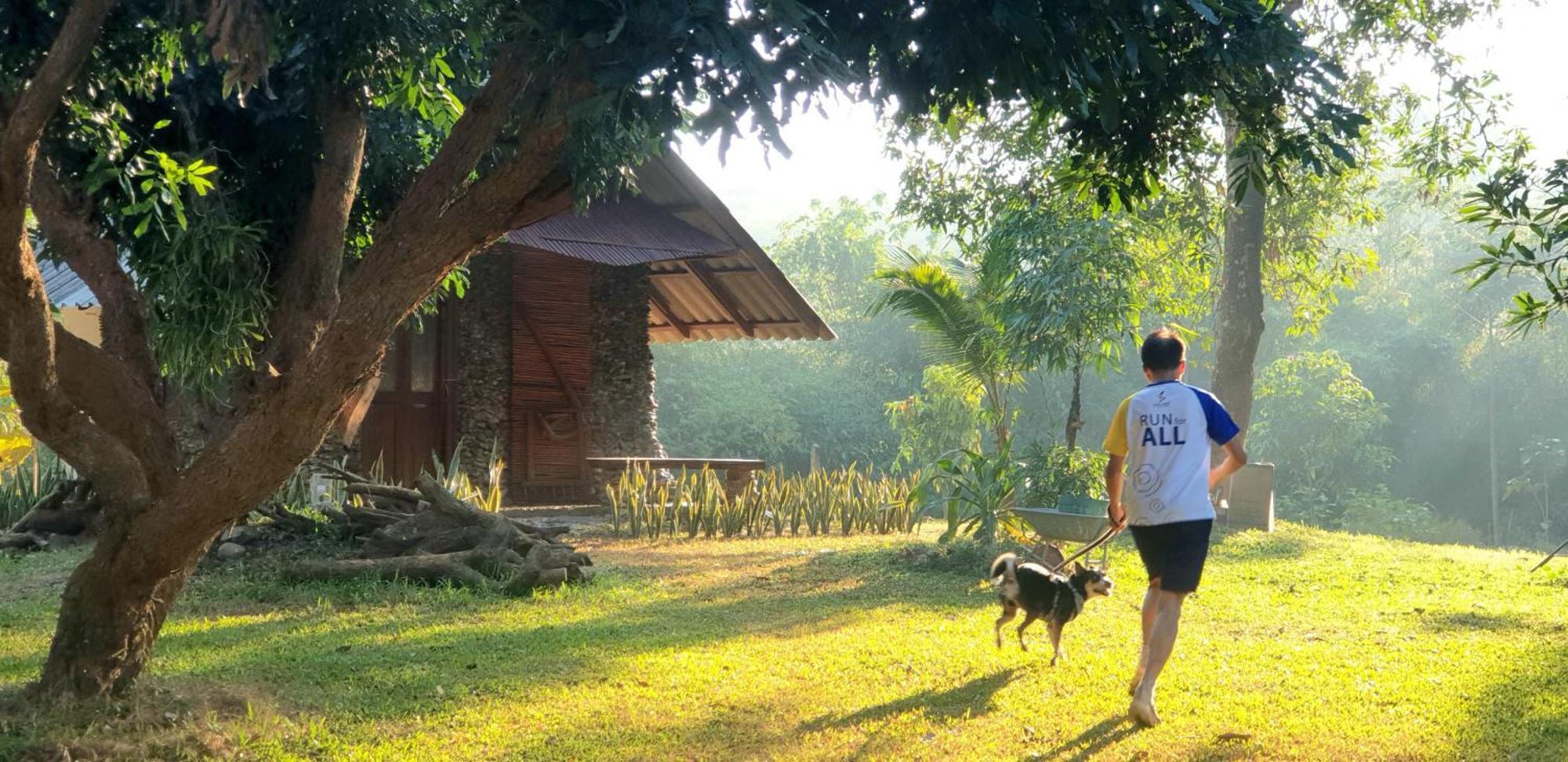 จำค่า ชาเลท์ บ้านพักสวนเกษตร 람빵 외부 사진